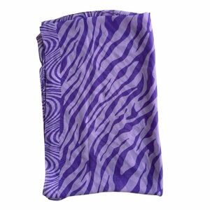 Women’s Line Design Purple Scarf